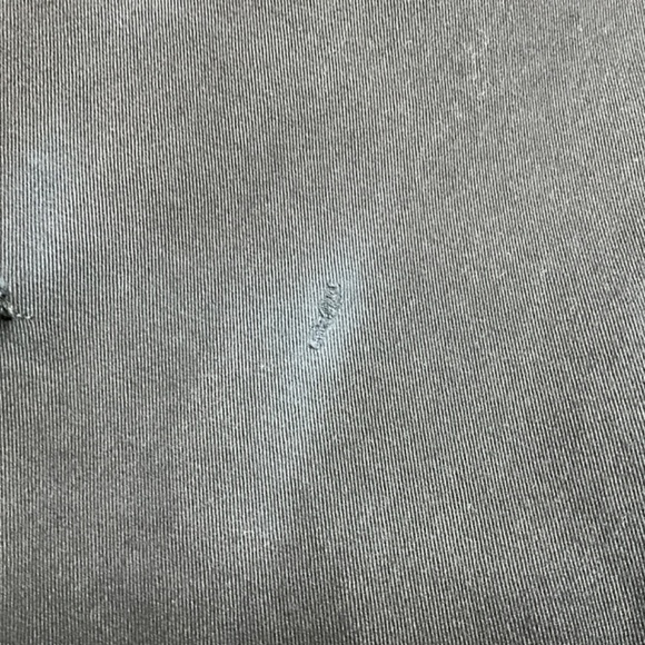 MAISON COTERIE 100% Cotton Black Cargo Denim Jeans Adjustable Hems Multi-Pocket - Picture 11 of 12